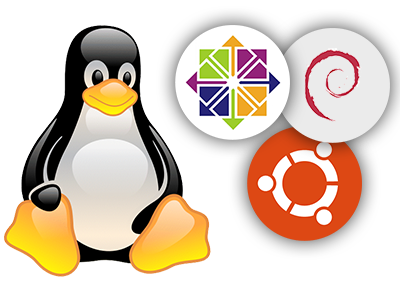 CentOS, Debian, Ubuntu